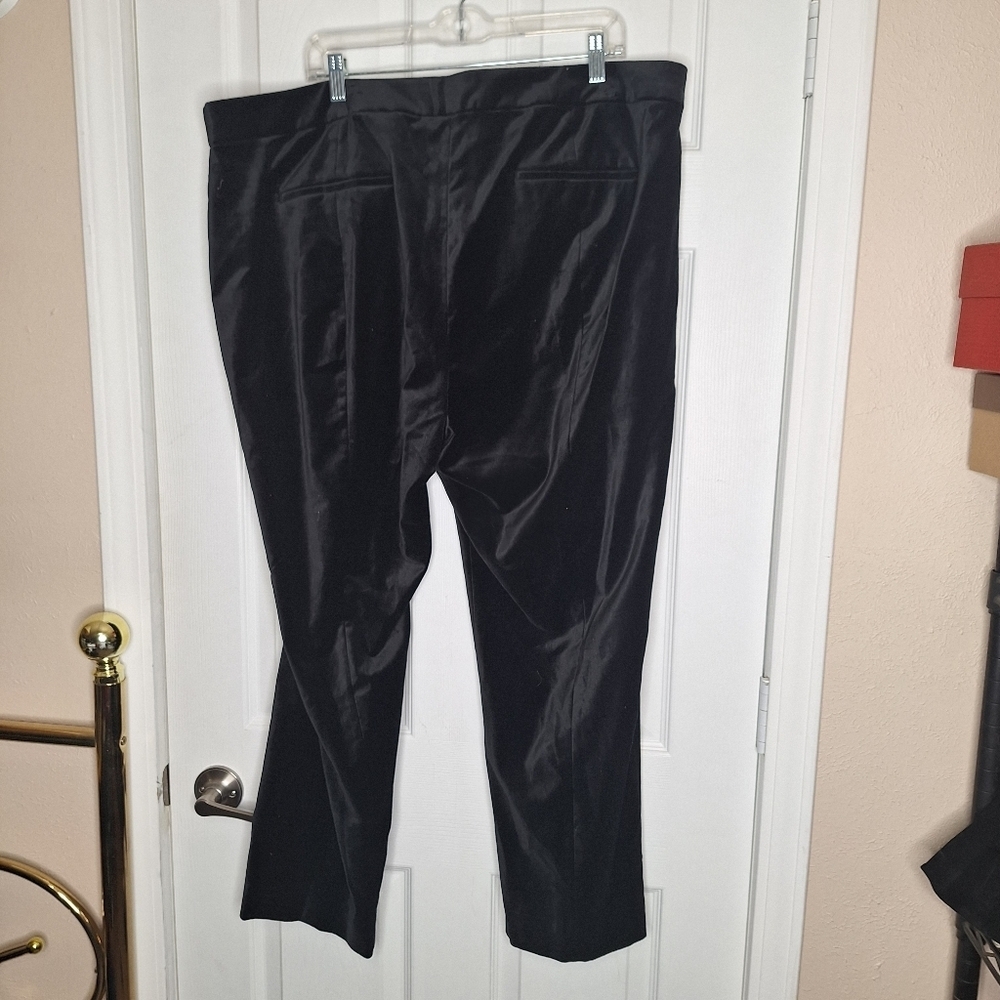 J Crew Kate Straight Leg Velvet Pants NWT Size 20 - Picture 6 of 10
